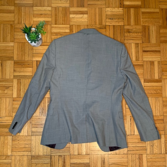 PREMIUM TOPMAN HEATHER 2 PIECE GREY SUIT - Picture 13 of 14